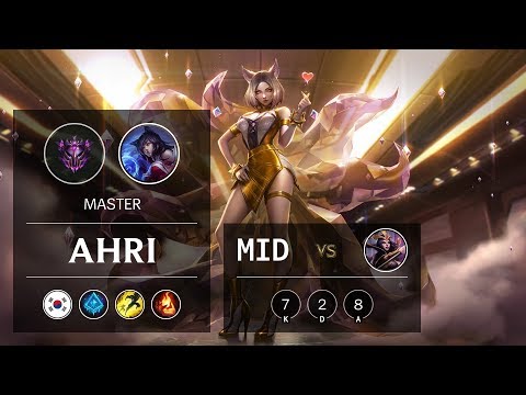 Ahri Mid vs LeBlanc - KR Master Patch 9.11