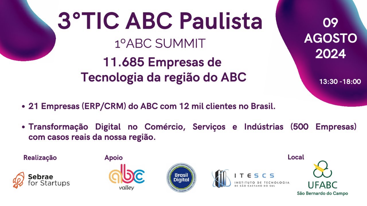 3º TIC ABC Paulista | 1º ABC Summit
