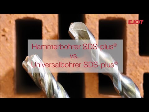 Hammerbohrer SDS-plus® vs. Universalbohrer SDS-plus®
