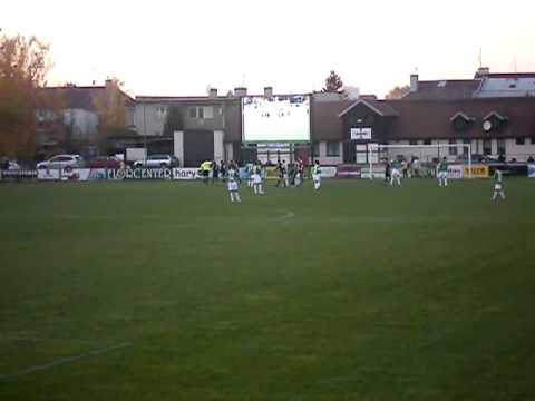 October 27th, 2010 - Czech Cup - 4th round 1st leg - HFK Olomouc 4 Jablonec 2