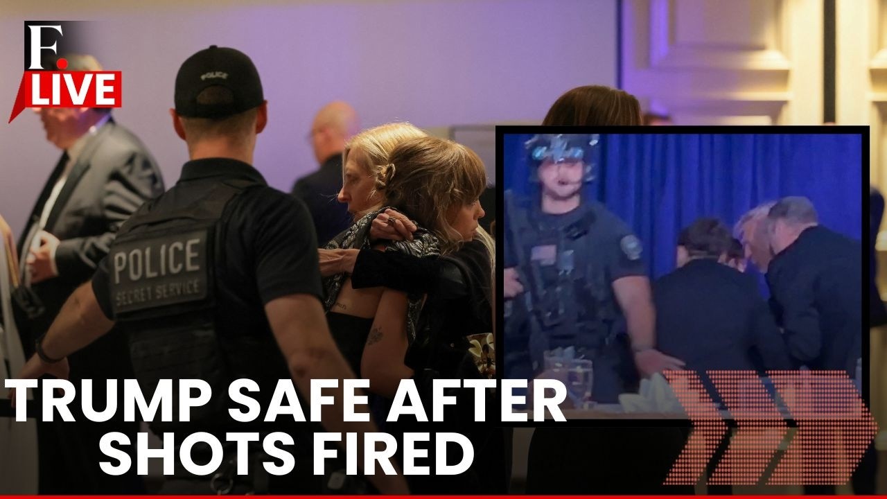 WHITE HOUSE LIVE: Moment Trump is Rescued From Annual Correspondents Dinner After Shooting Incident