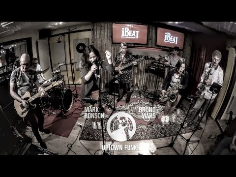 2017 DropIt Coverband - 'Uptown Funk' - Live op Radio Ideaal @ iBeat Studio