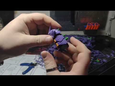 mechaGodzilla "kiryu"Evangelion - Type-3 Kiryu EVA Unit-01 Color Ver. Model Kit