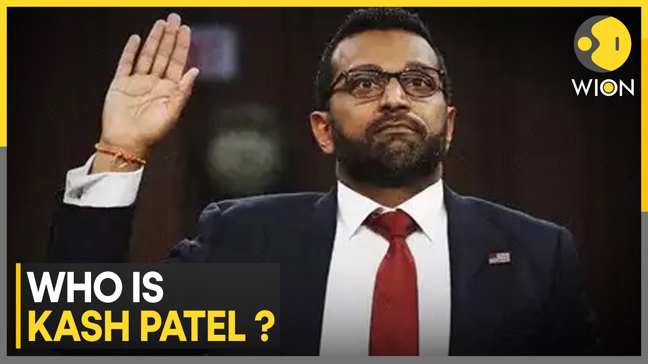 Kash Patel FBI Chief: Who Is Kash Patel, The New FBI Director? | World News | WION