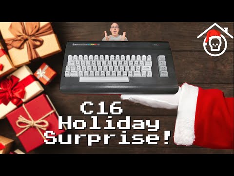 Commodore 16 Holiday Surprise! Sprucing Up & Gifting A C16 To @retrocombs!