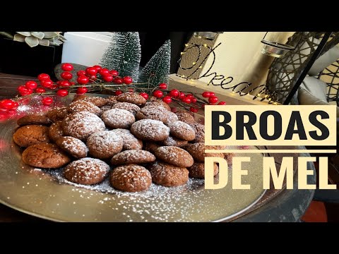 EASY Broas de Mel da MADEIRA/ Sugar cane Honey biscuits from Madeira Island