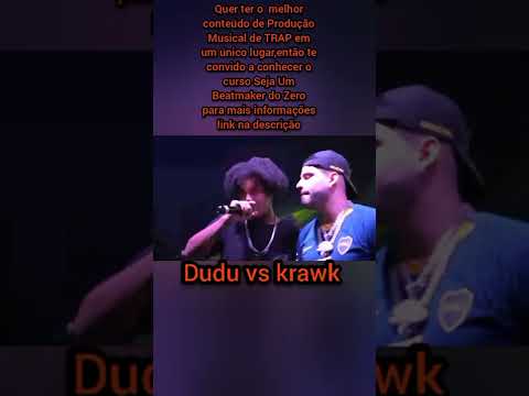 Quando o mc Dudu tá rimando com sangue no olho