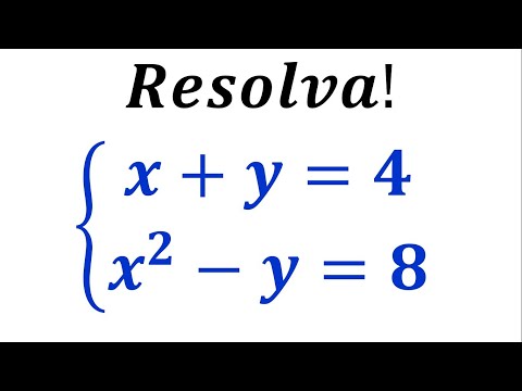 Sistema de Equação Não Linear - Encontre o Valor de X e Y