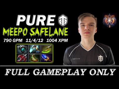 Entity.Pure Practicing Meepo Safelane for TI 11 - Full Gameplay Meepo #219