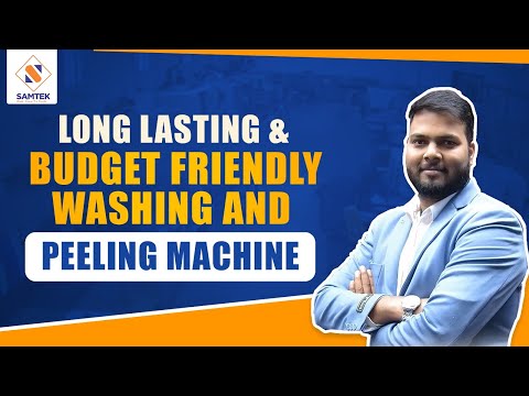 Turmeric, Haldi Washing And Peeling Machine