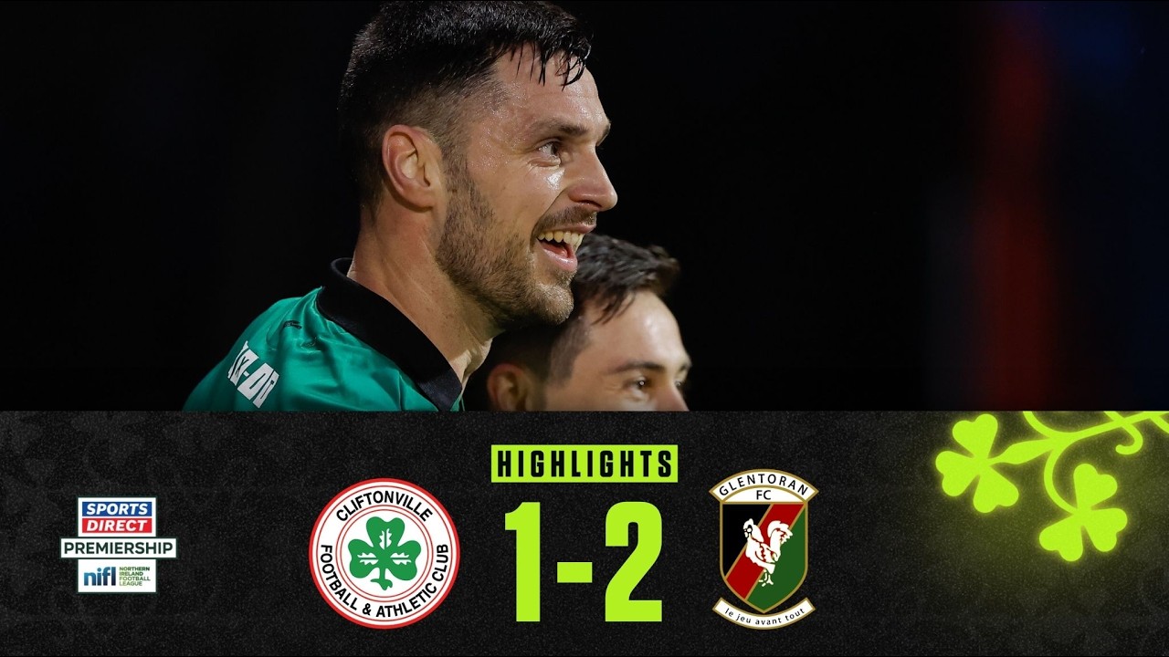 Cliftonville vs Glentoran Highlights
