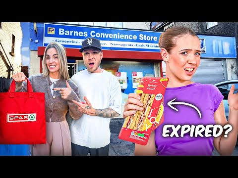 Surviving on CORNER SHOP FOOD For 24 HOURS!