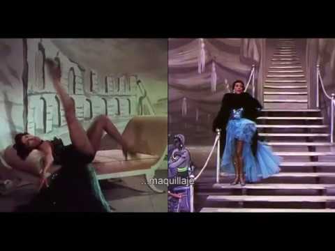 Comparativa Joan Crawford / Cyd Charisse en el número "Two Faced Woman"