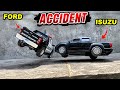 Centy Ford Ranger Crash Vs Isuzu D Max Diecast Cars In Slow Motion