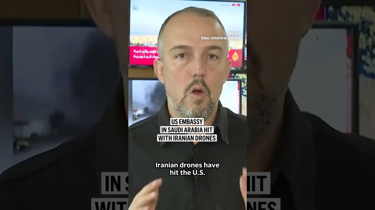 US Embassy in Saudi Arabia hit with Iranian drones