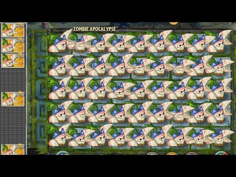 Plants vs Zombies 2 Challenge - Parsnip vs all Gargantuar