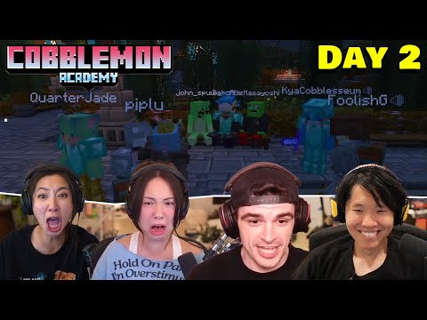 Best of Abe's Cobblemon Academy Day 2 ft. Toast, Fuslie, Sykkuno, QuarterJade, Foolish & more