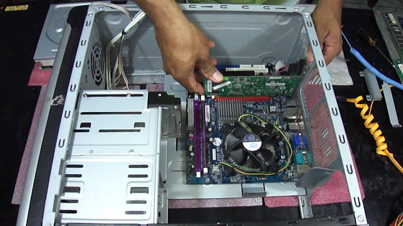 COMO FAZER MONTAGEM DE COMPUTADORES PASSO PASSO.