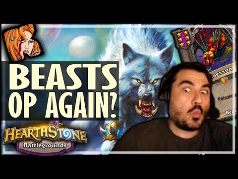 NOW THAT’S A BEAST BUILD! - Hearthstone Battlegrounds
