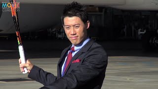 錦織圭／日本航空パートナー契約締結会見
