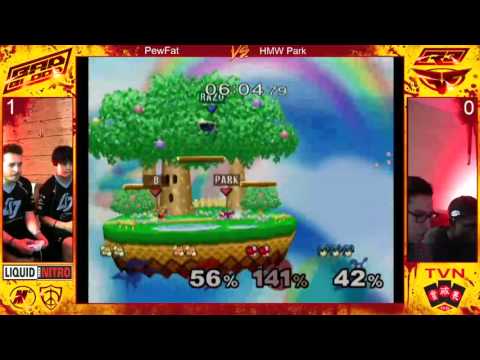 Melee Doubles CLG PewFat vs HMW & Park Bad Blood 2016