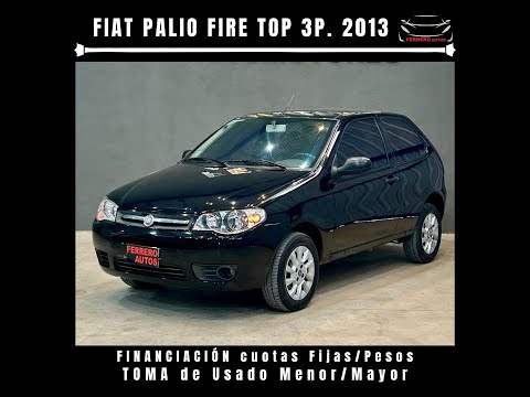 Se Vende: Fiat Palio Fire Top 3p  2013 - FERRERO Automotores Oncativo (Provincia de Córdoba)