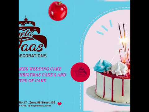 noyela waas cake decorations