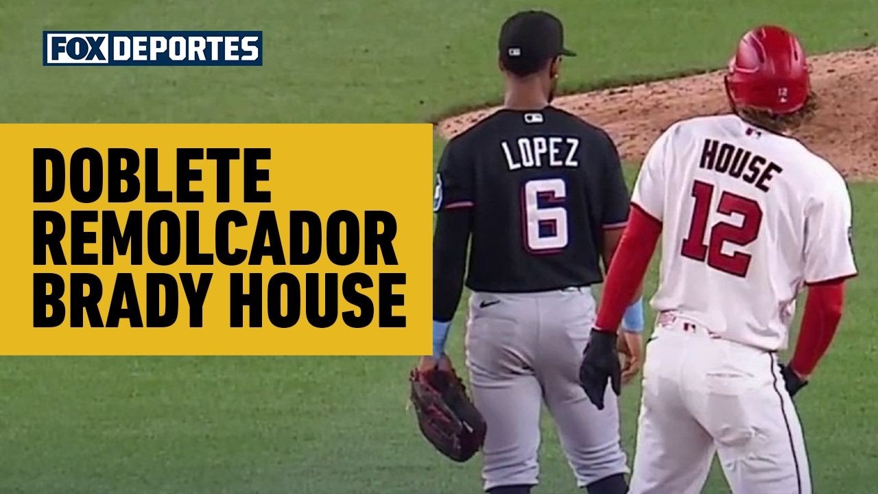 🙌 DOBLETE REMOLCADOR Brady House | Miami Marlins 3-6 Washington Nationals | MLB 2026