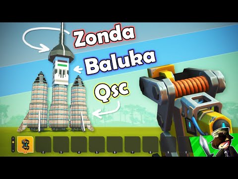 ÉPÍTSÜNK RAKÉTÁT! - de csak részeket 🚀😲 - Scrap Mechanic Zondával és Q-val
