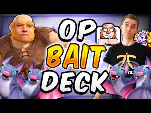 EASILY OVERWHELM YOUR OPPONENTS w/ THIS BAIT DECK! — Clash Royale