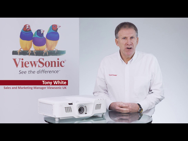 Video teaser for ViewSonic Pro8 Series Projector Video Guide to Quick and Easy Installation
