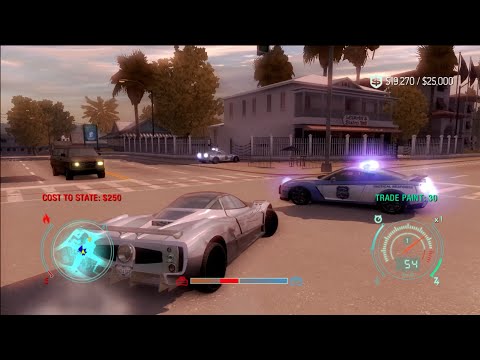 NFS Undercover Walkthrough(w/Relentless Cops mod) - Part 13 - Crashing the Party