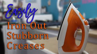 Easily Iron Out Stubborn Creases | Quick Tip Tuesday