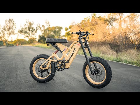 RUNDEER Attack 10 Off-Road Adventure E-Bikes 89Nm of Torque | Moped-Style Electric Bike For Adults