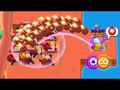 1HP EDGAR'S HYPERCHARGE BUFFIE OUTPLAYS NOOBS 😎 Brawl Stars 2026 Funny Moments, Fails ep.1929