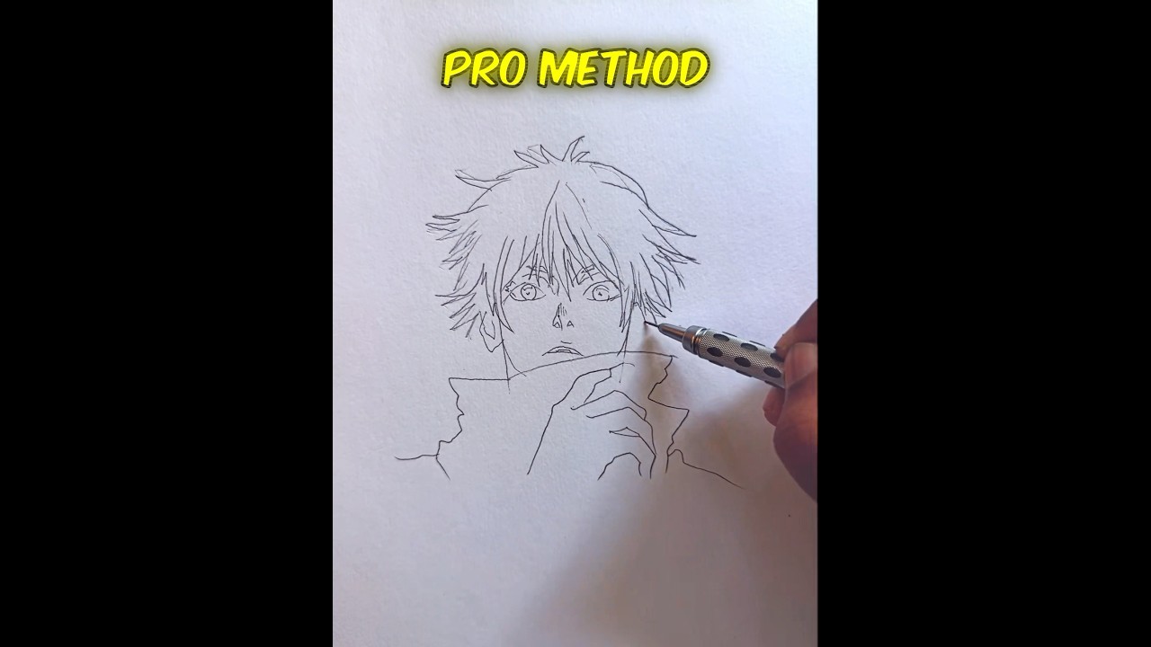 How to Draw Gojo Satoru