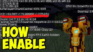 Minecraft 1.20.6 how to enable Coordinates (2024)