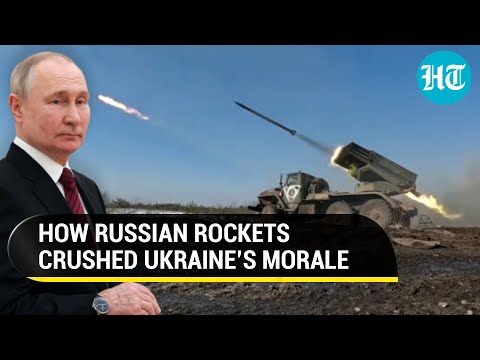 Putin’s rocket fury wreaks havoc at Donetsk frontline; 120 Ukrainian troops killed | Watch