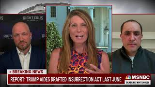 MSNBC - DEADLINE WHITEHOUSE  - JUNE 28, 2021: TRUMP AIDES DRAFTED INSURRECTION ACT ORDER FOR BLM