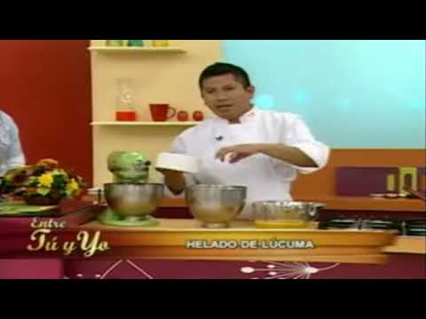 Este verano aprende a preparar helado de lúcuma