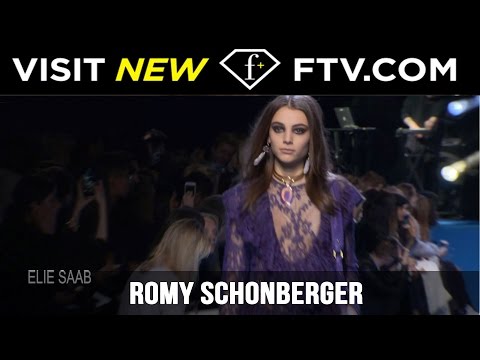 Model Talks Fall/Winter 2017 - Romy Schoenberger | FashionTV