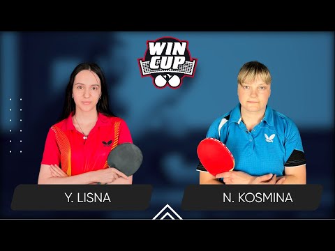 15:00 Yaroslava Lisna - Natalia Kosmina 24.10.2024 WINCUP Women Master. TABLE 1