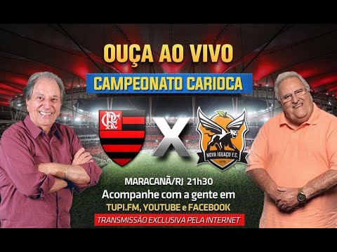 Flamengo 1 x 0 Nova Iguaçu - Campeonato Carioca - Taça Guanabara - 1ª Rodada - 02/03/2021 - AO VIVO