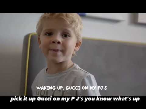 Gucci on my pj’s but it’s auto lyrics..