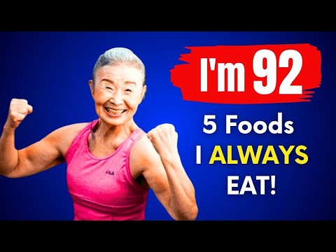 Japan's OLDEST Fitness Instructor Shares Her Diet Plan