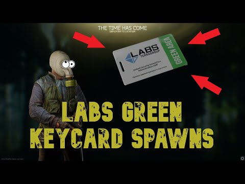 Escape From Tarkov Labs Green Card Spawns, patch 0.12, valuable loot