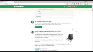 How to stop notifications from discussion on NextDoor.