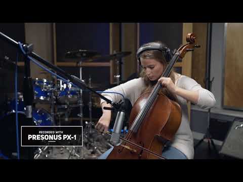 PreSonus PX-1 microphone: Foto Sisters\' Gaylyn Foto on Cello 2