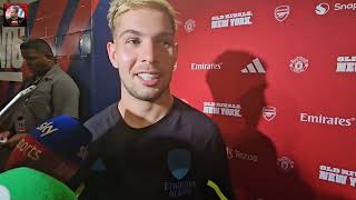 Smith Rowe Talks With Curtis Shaw - Talks New Season, Feeling Sharp & Euro Success