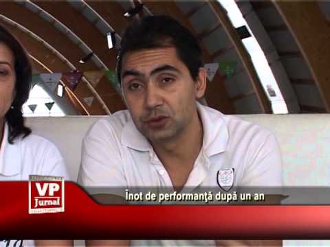 Înot de performanţă după un an